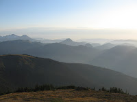 Looking north from the ridge. Could actually see the bay (60+ miles away) from up here.