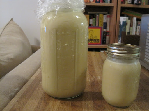 jar and wait at least 3 weeks.