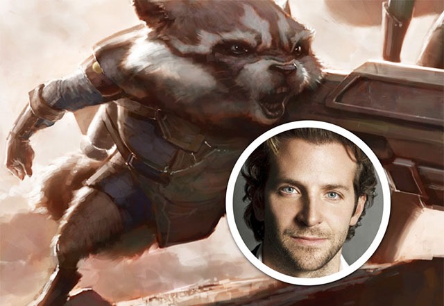 Bradley Cooper lesz Rocket Raccoon a Guardians of the Galaxyban
