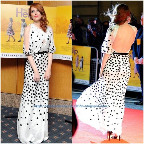 Emma Stone UK premiere Help2
