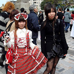 Lolita girls in Harajuku, Japan 