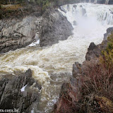 Great Falls - Estrada para Fredericron, New Brunswick, Canadá