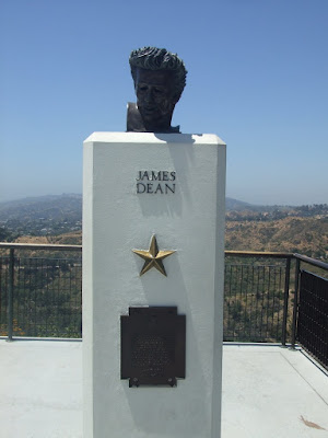 James Dean Statue at the Griffith Observatory