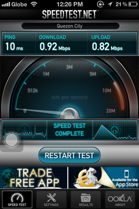 The District Boracay WiFi Speed