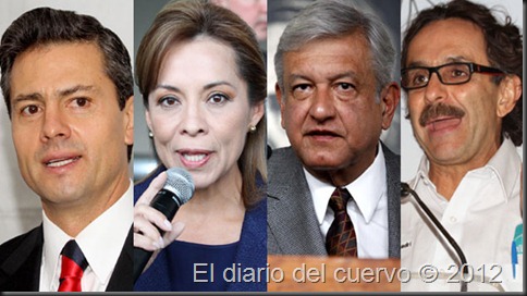 Candidatos Presidencia 2012