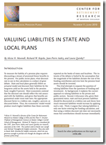 VALUING LIABILITIES IN STATE AND