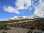Actually these next couple of photos are to show off the rare, freak snowfall they had up on the altiplano.