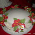Detalle ramos de calas rojas.