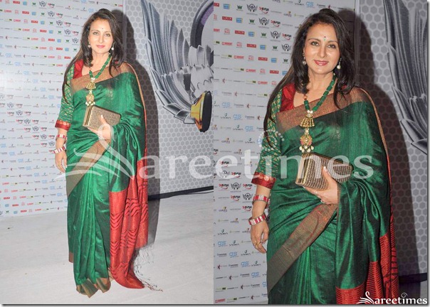 Poonam_Dhillon_Green_Saree Poonam_Dhillon_Green_Saree