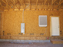 Final installation of evap cooler 6/11 - garage view