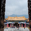 Dali - temple through the doors