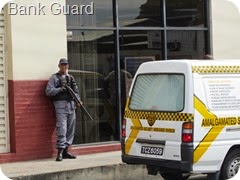 012 Guard outside Bank, Scarborough 012 Guard outside Bank, Scarborough