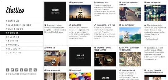 Elastico Responsive Fullscreen Portfolio WP Theme review Elastico Responsive Fullscreen Portfolio WP Theme review