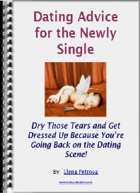 Cover of Elena Petrova's Book Dating Advice For The Newly Single