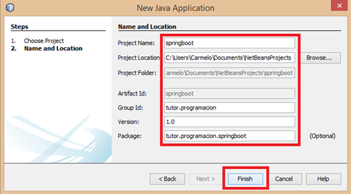 netbeans-spring-boot-maven