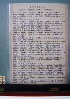 Nachgemacht - Spielekopien aus der DDR: 40 Jahre Frieden fordern – und was nu? - Lettera