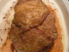 Roast pork shoulder.