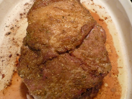 Roast pork shoulder.