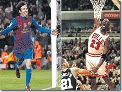 Messi y Jordan