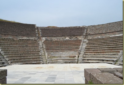 Asclepion Theatre heavily restored