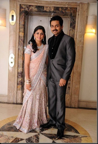 KarthiRanjini Wedding reception stills movie photos