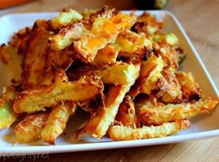 parmesan crusted yellow squash