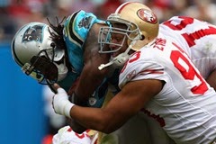 panthers vs 49ers