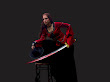 Red Witch With Sward