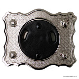 Buckle with centre for badge