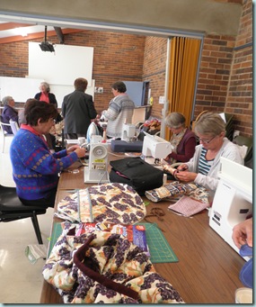 Members sewing articles