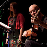 The audience is charmed by the performance of pieces from 'James Joyce's Chamber Music : Folkish Settings of the 36 Lyrics', an album recorded by Gerry McGowan & Esther Smyth. LIF'12-3 Joyce's Chamber Music - by Gerry McGowan & Esther Symth