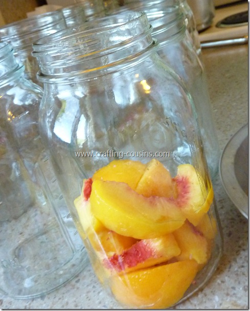 Home canned peaches by the Crafty Cousins (20)