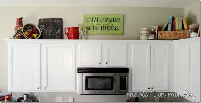 Kitchen Makeover @ Made it on Monday