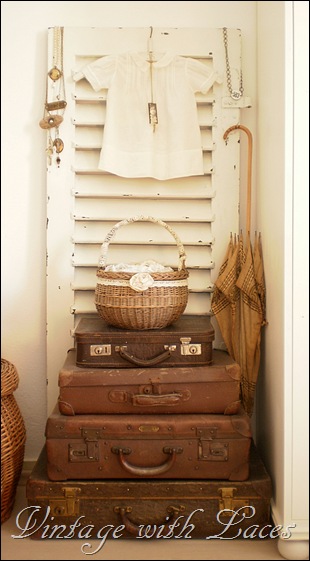 suitcases and shutter suitcases and shutter