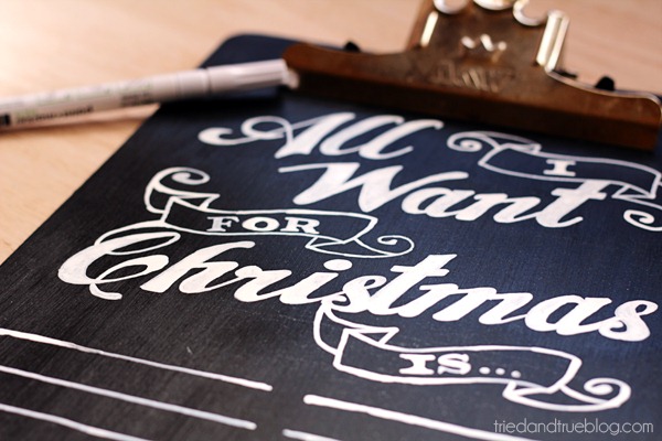 chalkboard wish list 3