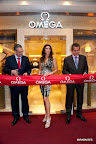 El pasado martes 8, Cindy Crawford visitó nuestro país de la mano de Omega, y brindó una conferencia de prensa en el Shopping Patio Bullrich.Gentileza: ICONOS Comunicaciones