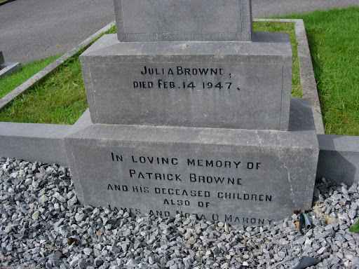 julia browne died feb 14 1947