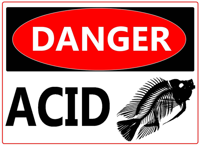 Danger: Acid. Ocean acidification threatens fisheries. acvoters.org