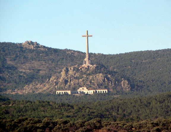 Valle de los Caidos- Franco's monument to Fascism's victory over Democracy/Communism. Monument, Basilica, and Monastery all in one.