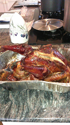 The smoked turkey