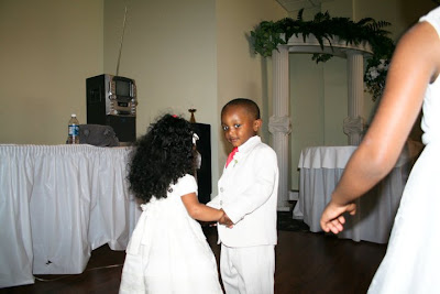 Having fun on the dance floor at Heaven Sent Banquet Hall. Hamilton Ohio