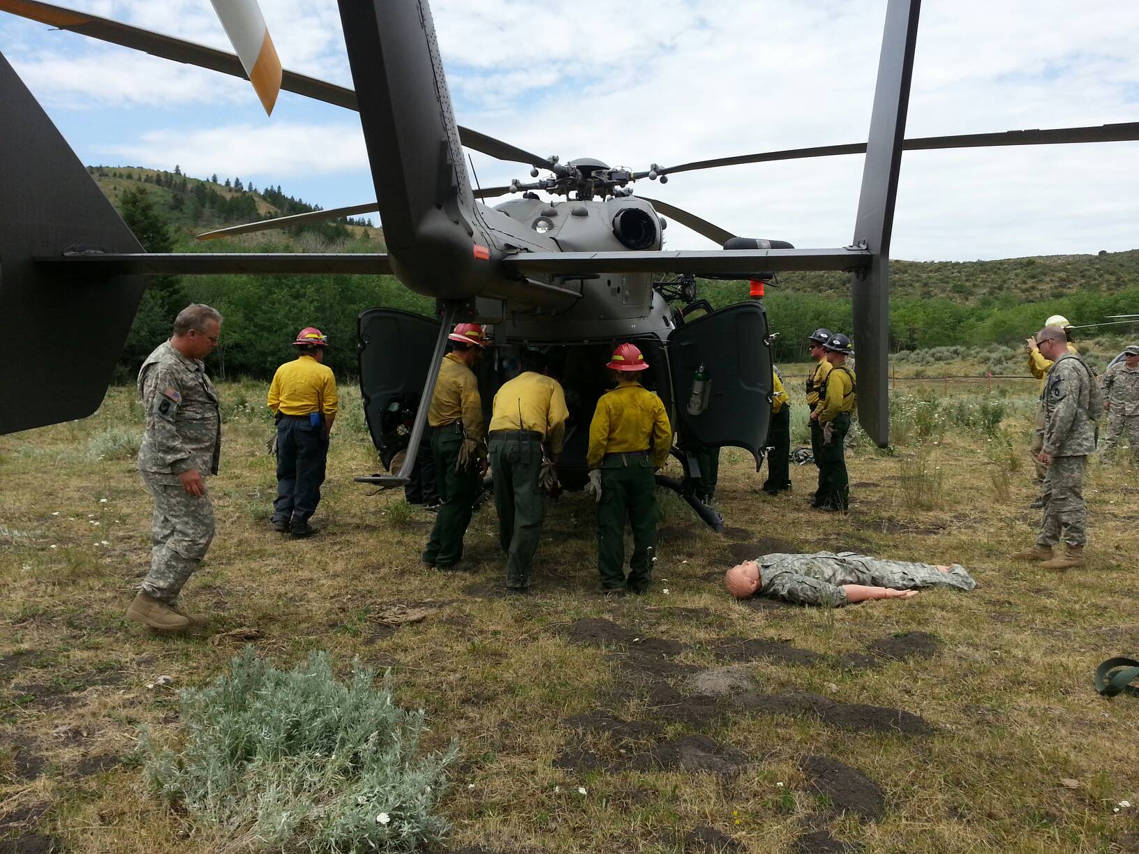 Cease Fire Idaho National Guard Search and Rescue