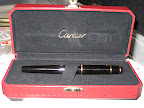 Here's a black fountain pen from Cartier that we also loved.
