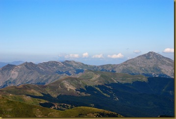 crinale verso il Cimone crinale verso il Cimone