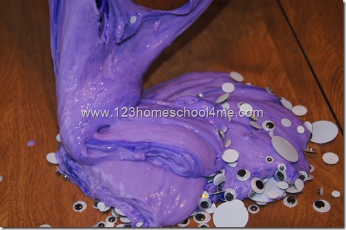 Disney Monsters Inc Inspired - Slime Recipe Disney Monsters Inc Inspired - Slime Recipe