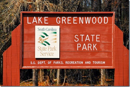 Lake Greenwood Sign