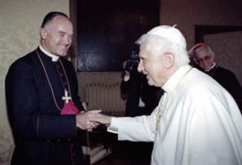 Mons. Fellay y Benedicto XVI