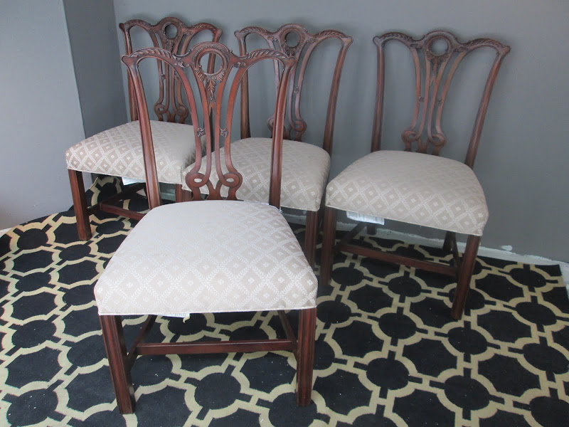 Chippendale Style Chair Set