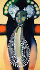 "Pearl" 33х55 (oil/acrylic on canvas)