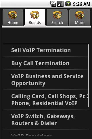 voip-termination for android screenshot